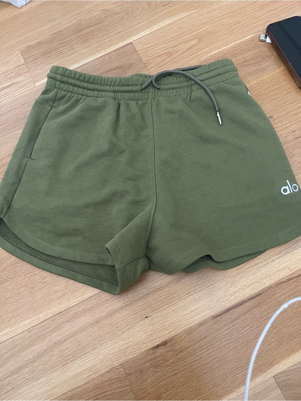 ALO Yoga Olive Green, Lavender and White Girls Skorts Trio - Picture 3 of 6